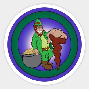 Lucky Leprechaun Sticker